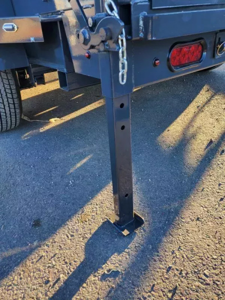 New 2026 Lamar 7x16 21k Telescopic Dump Trailer w/48" Sides