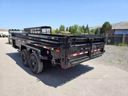 New 2026 Iron Bull 7x16 15k Dump Trailer