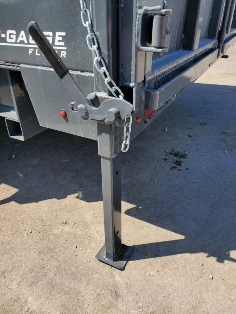 New 2026 Lamar 7x14 14k Dump Trailer w/Telescopic Hoist