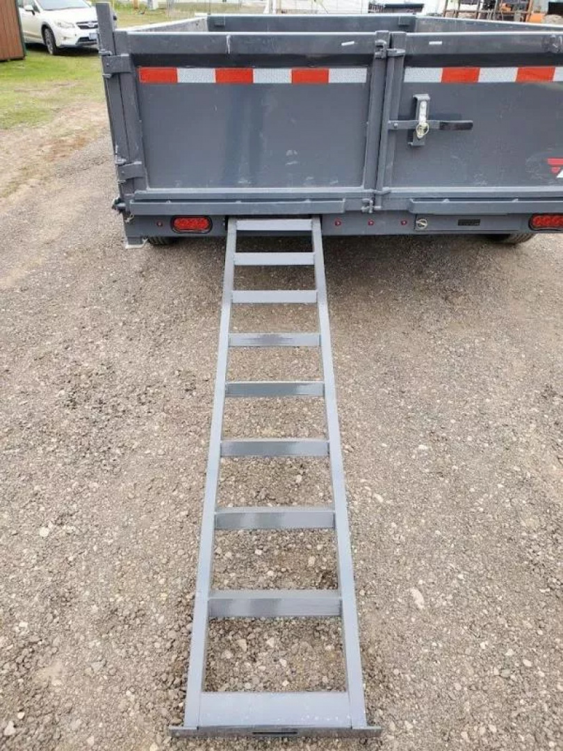 New 2026 Lamar 7x14 14k Dump Trailer w/Telescopic Hoist