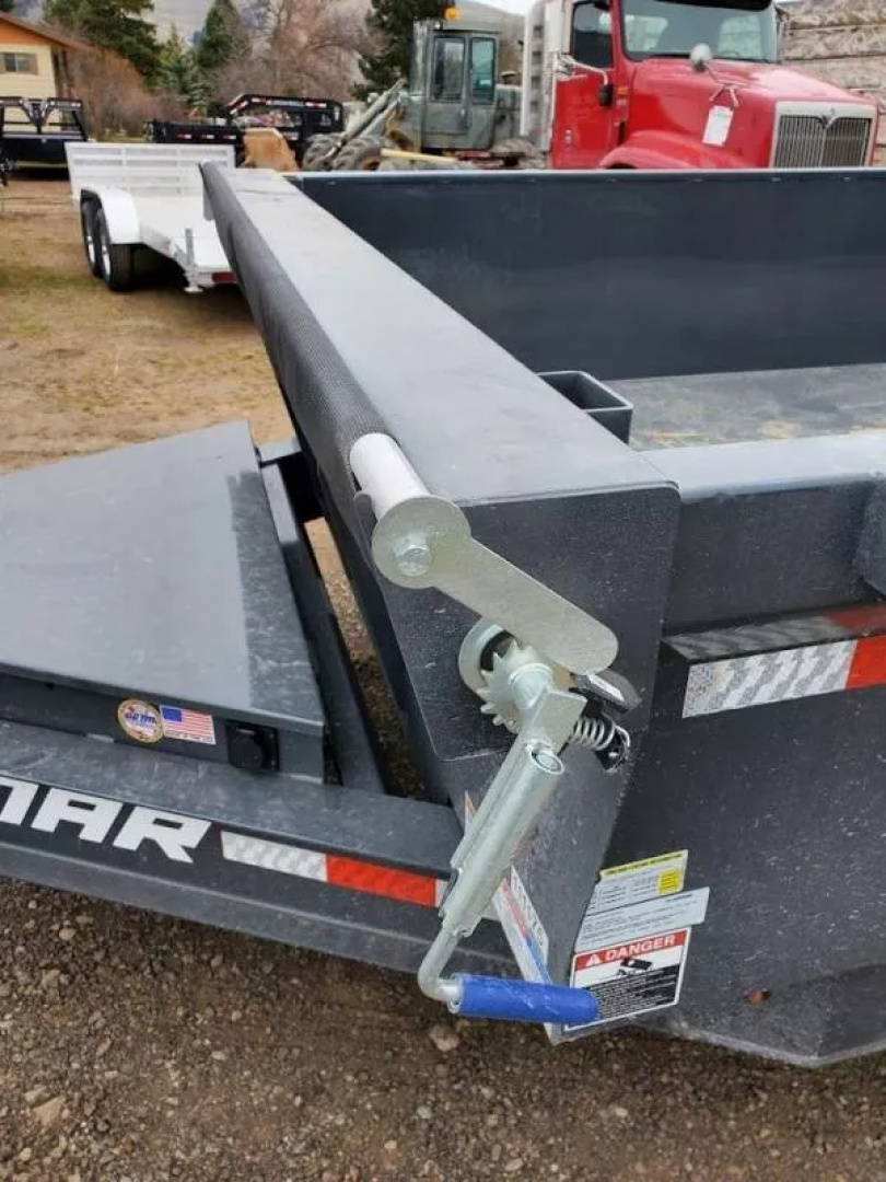 New 2026 Lamar 7x14 14k Dump Trailer w/Telescopic Hoist