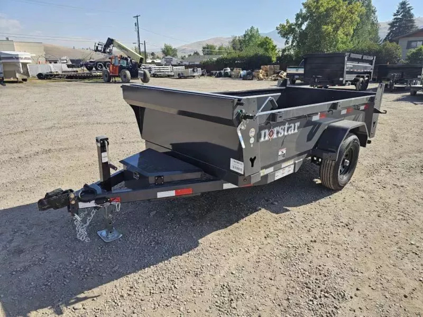 New 2026 Norstar 5x10 5.2k Dump Trailer