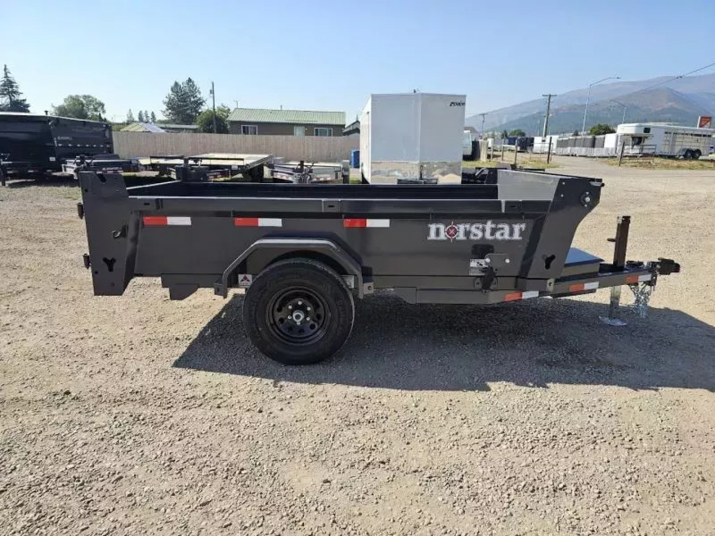 New 2026 Norstar 5x10 5.2k Dump Trailer