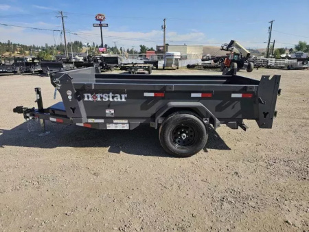 New 2026 Norstar 5x10 5.2k Dump Trailer