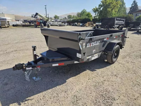 New 2026 Norstar 5x10 5.2k Dump Trailer
