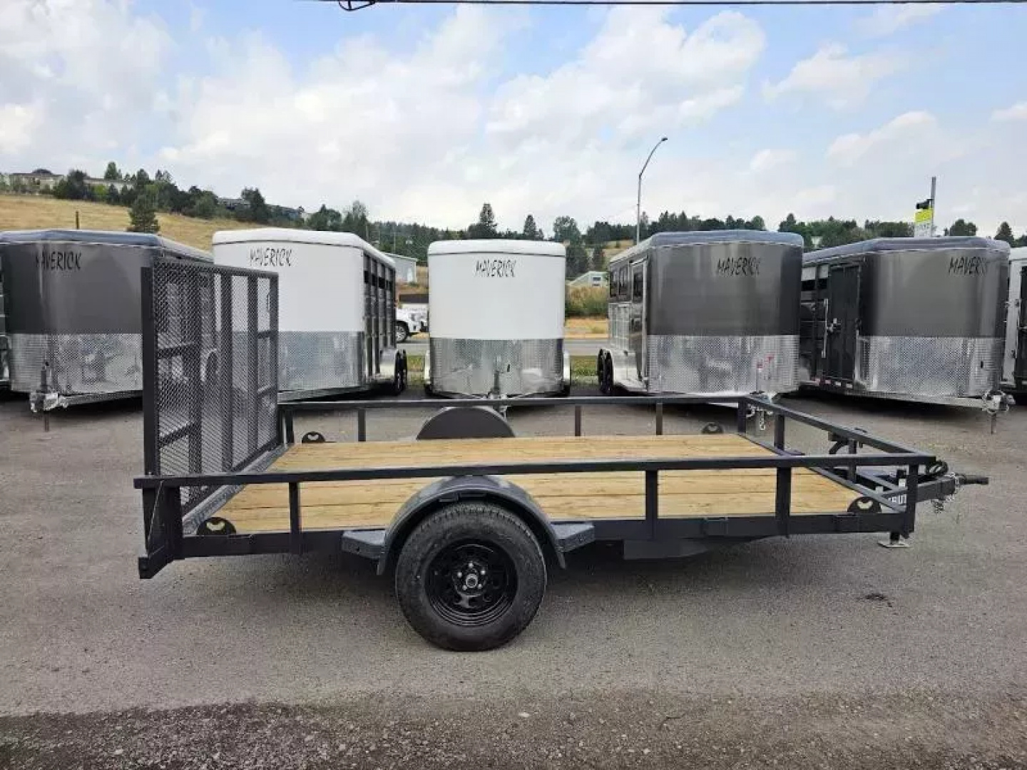 New 2026 Iron Bull 83"x12' Utility Trailer