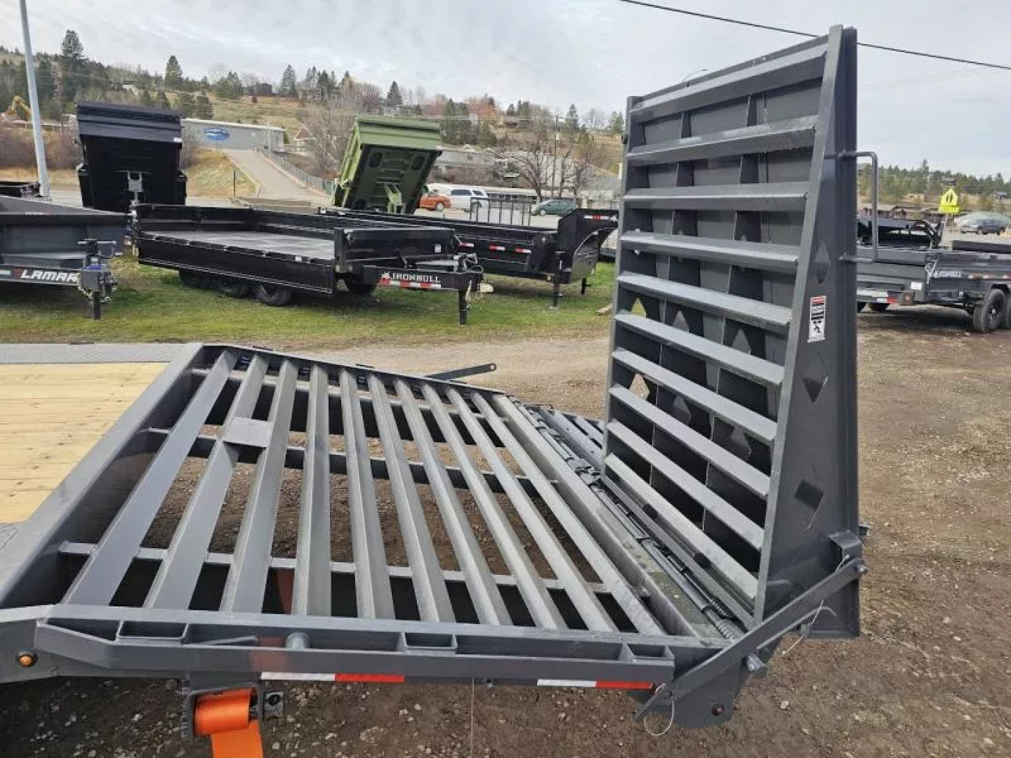 New 2026 Lamar 102"X24 14k Deckover Equipment Trailer