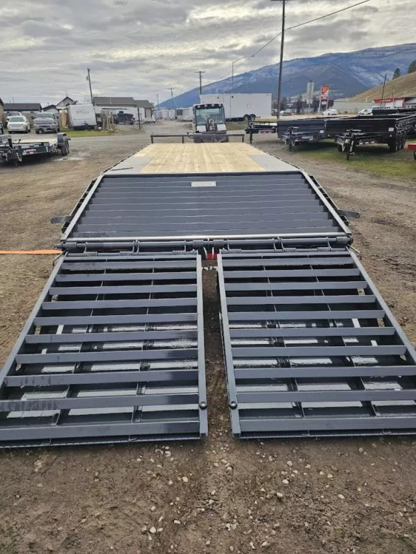 New 2026 Lamar 102"X24 14k Deckover Equipment Trailer