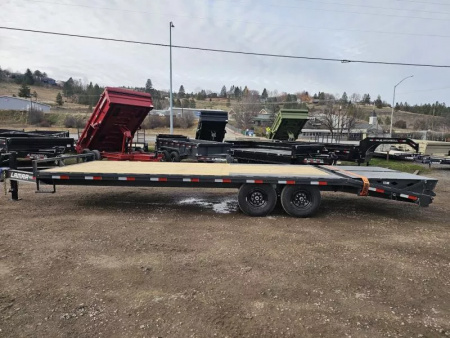 New 2026 Lamar 102"X24 14k Deckover Equipment Trailer