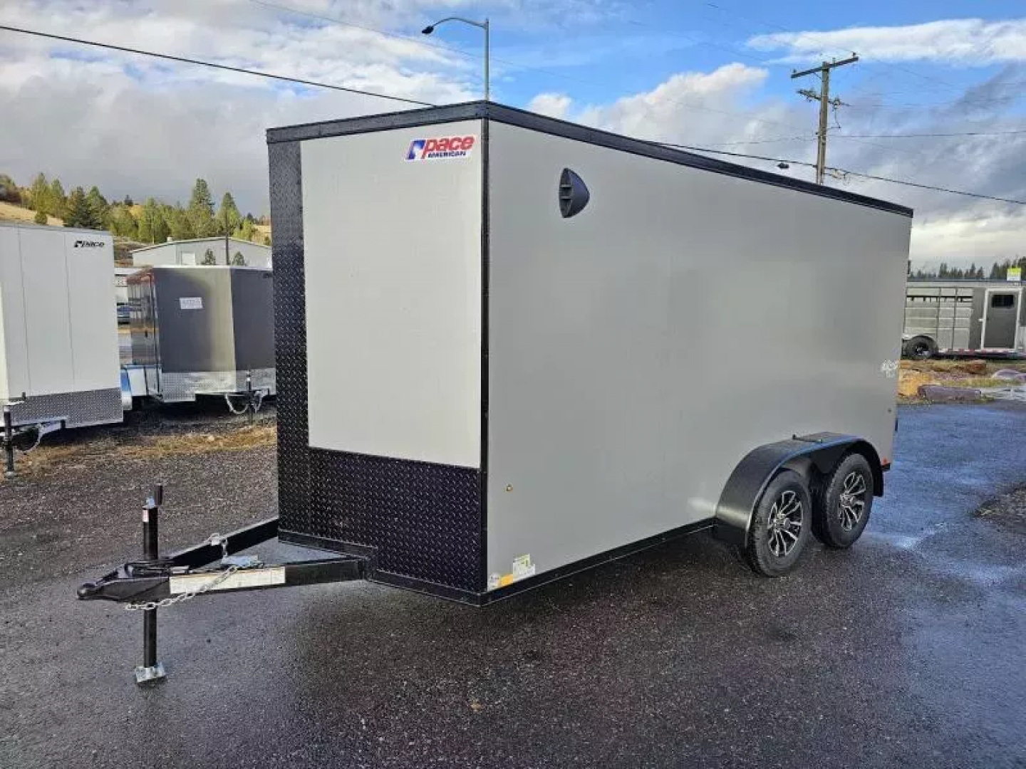 New 2026 Pace Outback DLX 7x14 7k Cargo Trailer