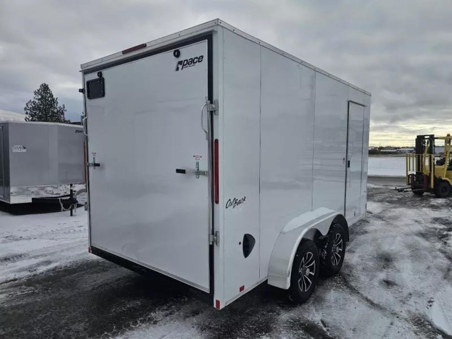 New 2026 Pace Outback DLX 7x14 7k Cargo Trailer
