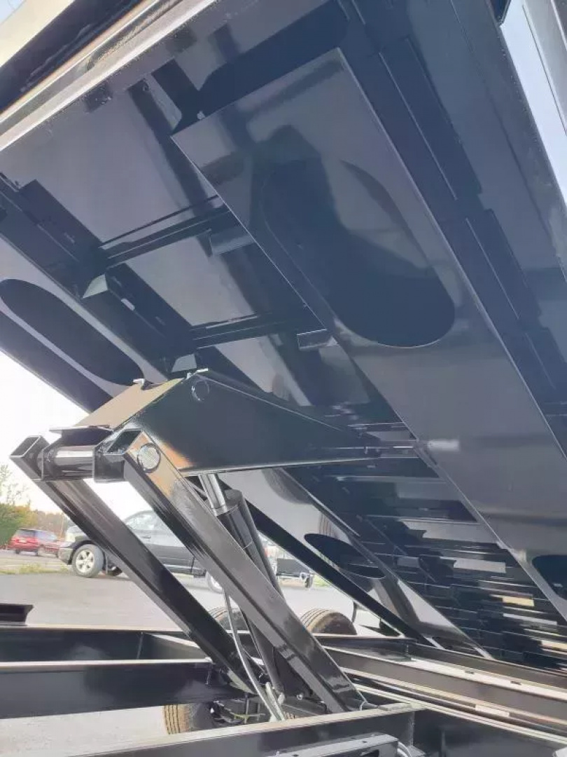 New 2026 Iron Bull 83"x16' 15k Gooseneck Dump Trailer