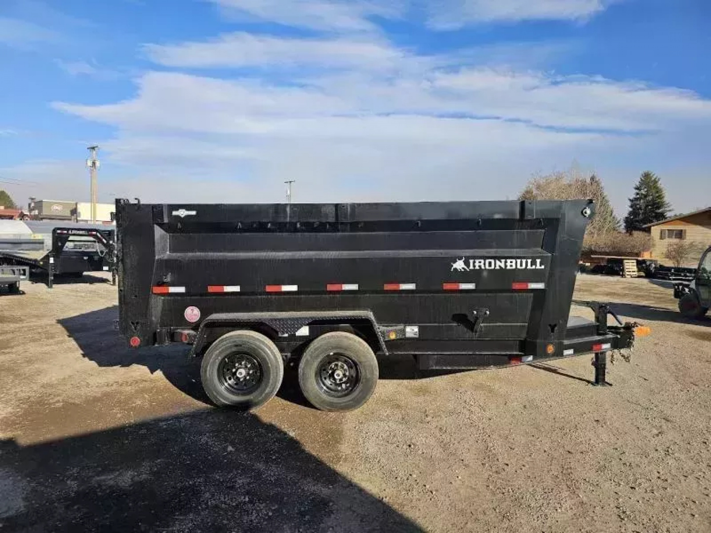 New 2026 Iron Bull 7x14 15k Dump Trailer w/48" Sides