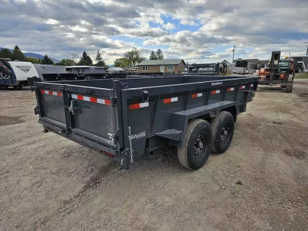New 2026 Lamar 7x14 14k Dump Trailer