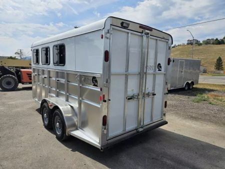 New 2026 Maverick 3 Horse Lite Deluxe Aluminum Horse Trailer