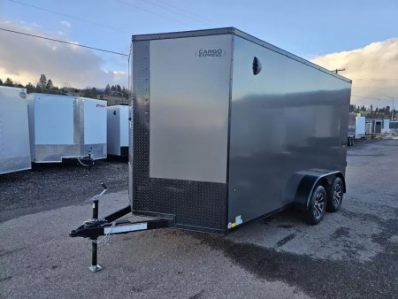 New 2026 Cargo Express EX DLX 7x14 7k Cargo Trailer