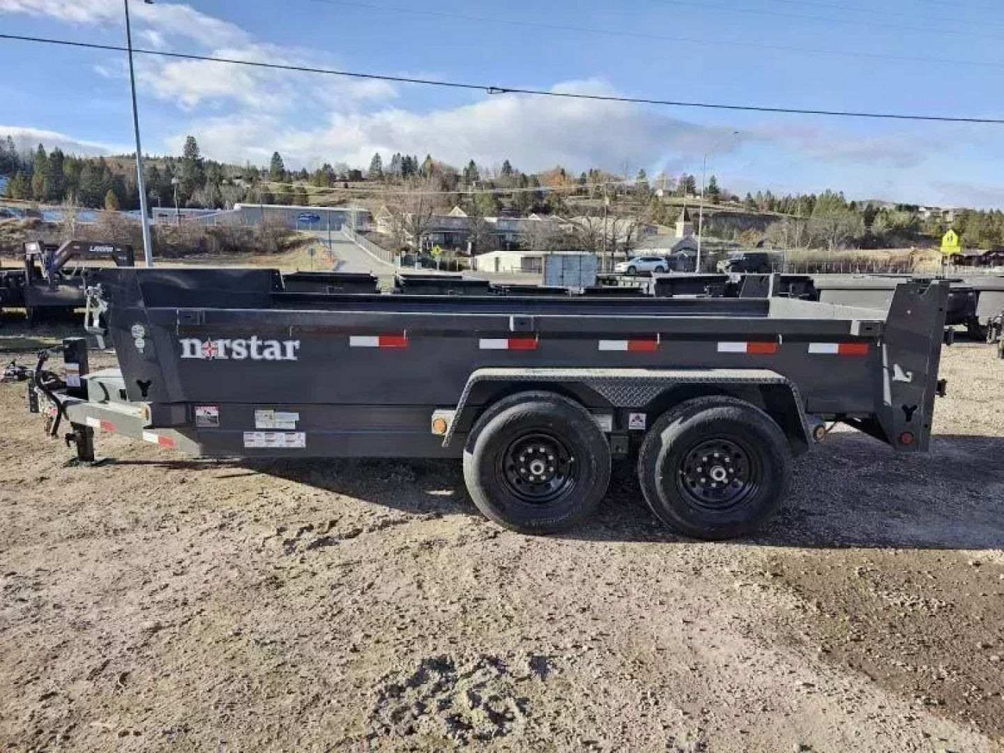 New 2026 Norstar 7x14 14k Dump Trailer