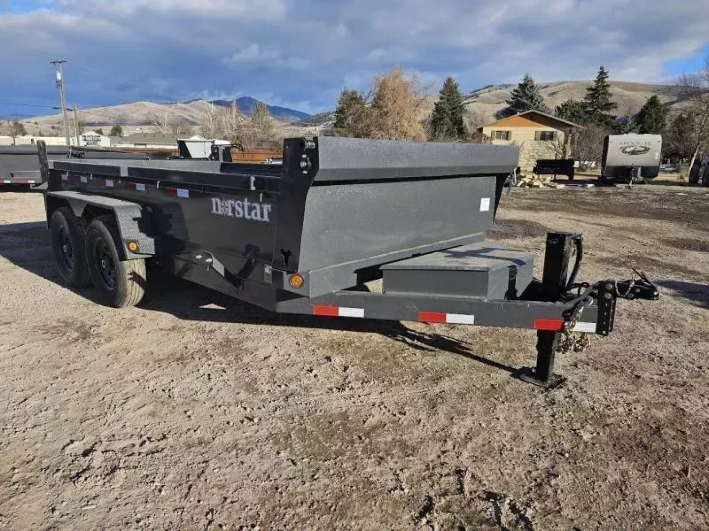 New 2026 Norstar 7x14 14k Dump Trailer
