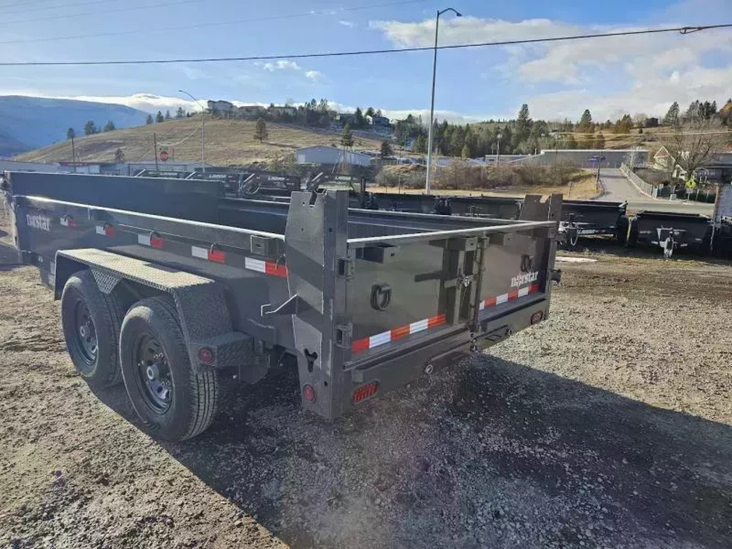 New 2026 Norstar 7x14 14k Dump Trailer