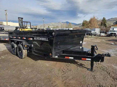 New 2026 Iron Bull 7x14 15k Dump Trailer