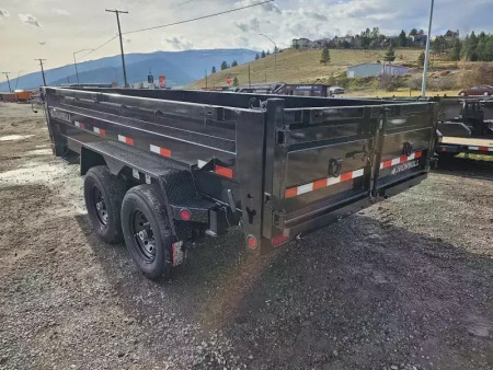 New 2026 Iron Bull 7x14 15k Dump Trailer