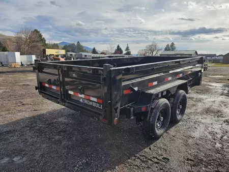 New 2026 Iron Bull 7x14 15k Dump Trailer