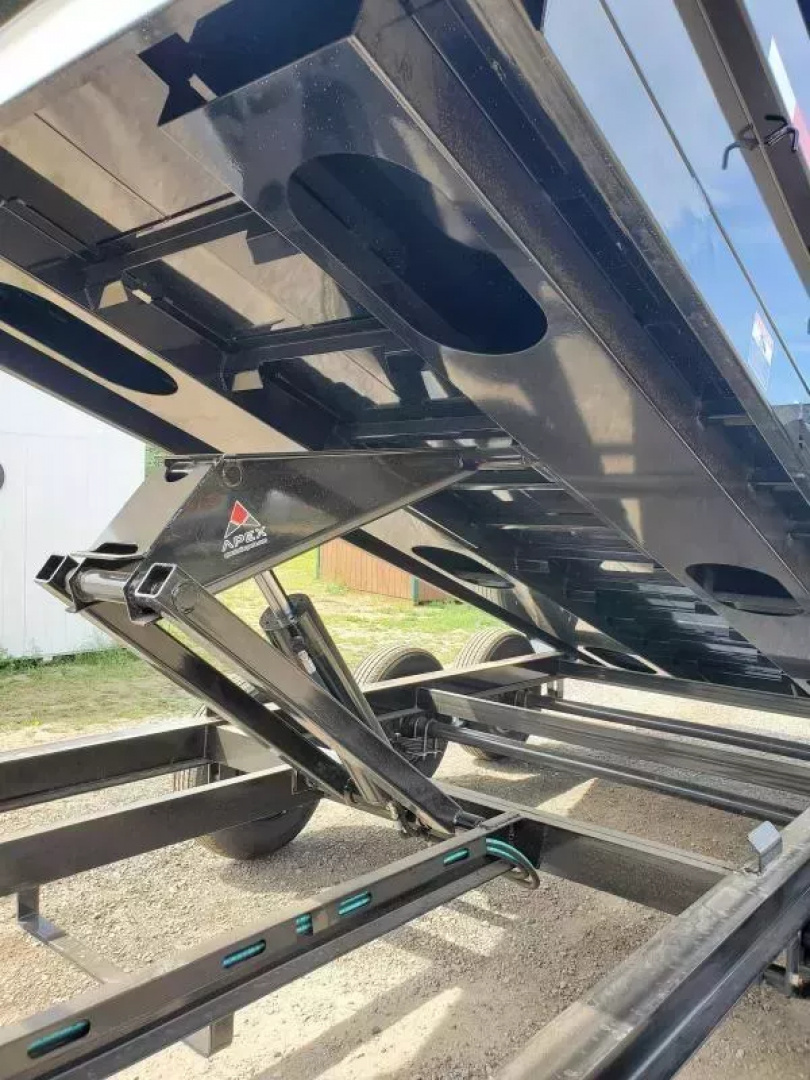 New 2026 Iron Bull 83"x16' 21k Gooseneck Dump Trailer