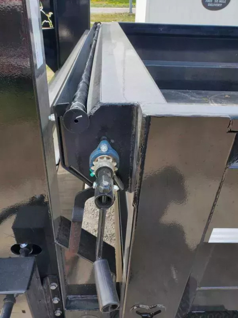 New 2026 Iron Bull 83"x16' 21k Gooseneck Dump Trailer