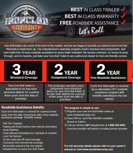 New 2026 Iron Bull 83"x16' 21k Gooseneck Dump Trailer