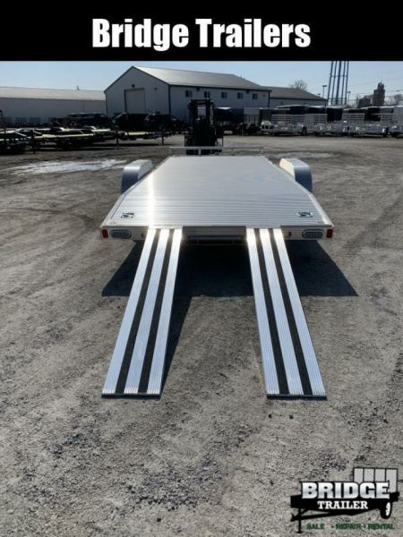 New 2025 Sport Haven AOCP2070TD (7' x 20') 7K Premium Aluminum Car / Racing Trailer