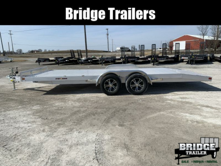 New 2025 Sport Haven AOCP2070TD (7' x 20') 7K Premium Aluminum Car / Racing Trailer