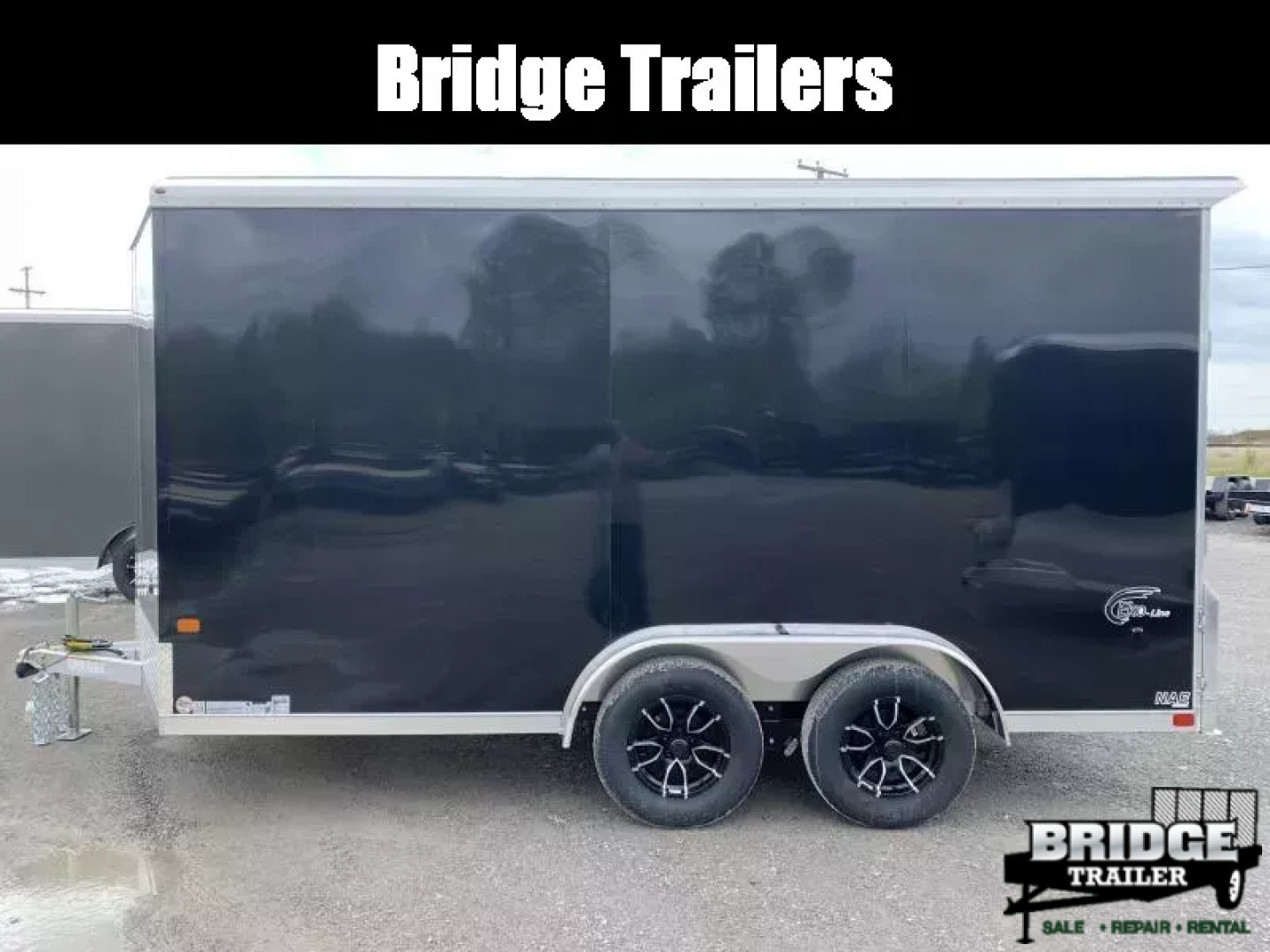 New 2025 NEO Trailers NAE1475TR6 (7.5' x 14') 7K V-Nose Cargo / Enclosed Trailer