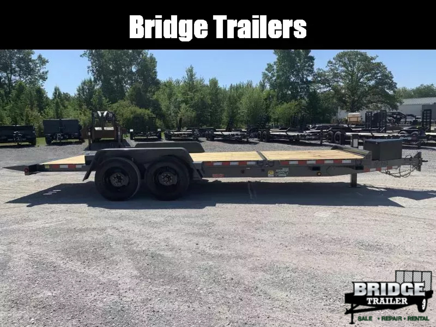 New 2026 Behnke TBCT2220ET (83" X 22') 20K Partial Tilt Equipment Trailer