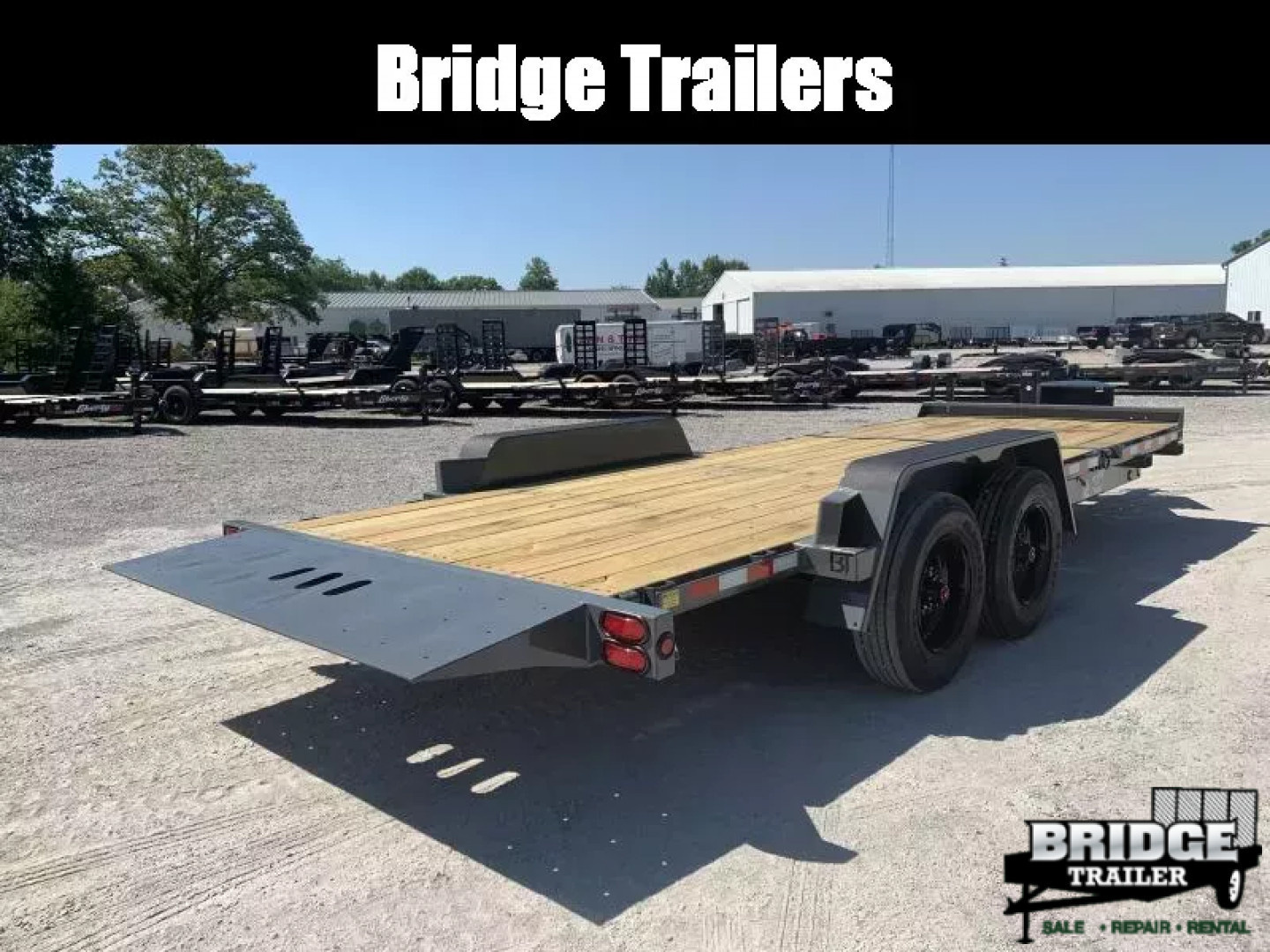 New 2026 Behnke TBCT2220ET (83" X 22') 20K Partial Tilt Equipment Trailer