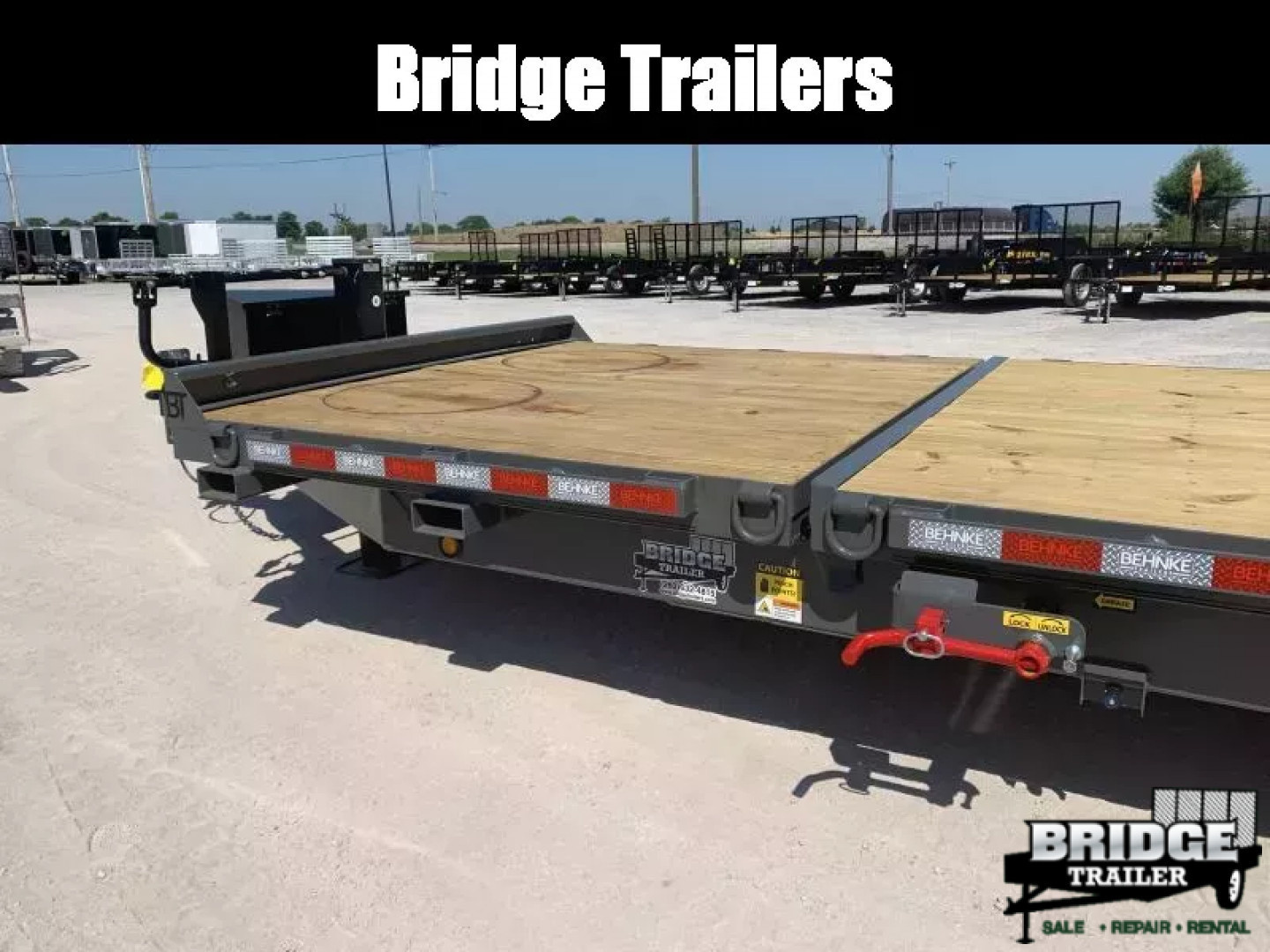 New 2026 Behnke TBCT2220ET (83" X 22') 20K Partial Tilt Equipment Trailer