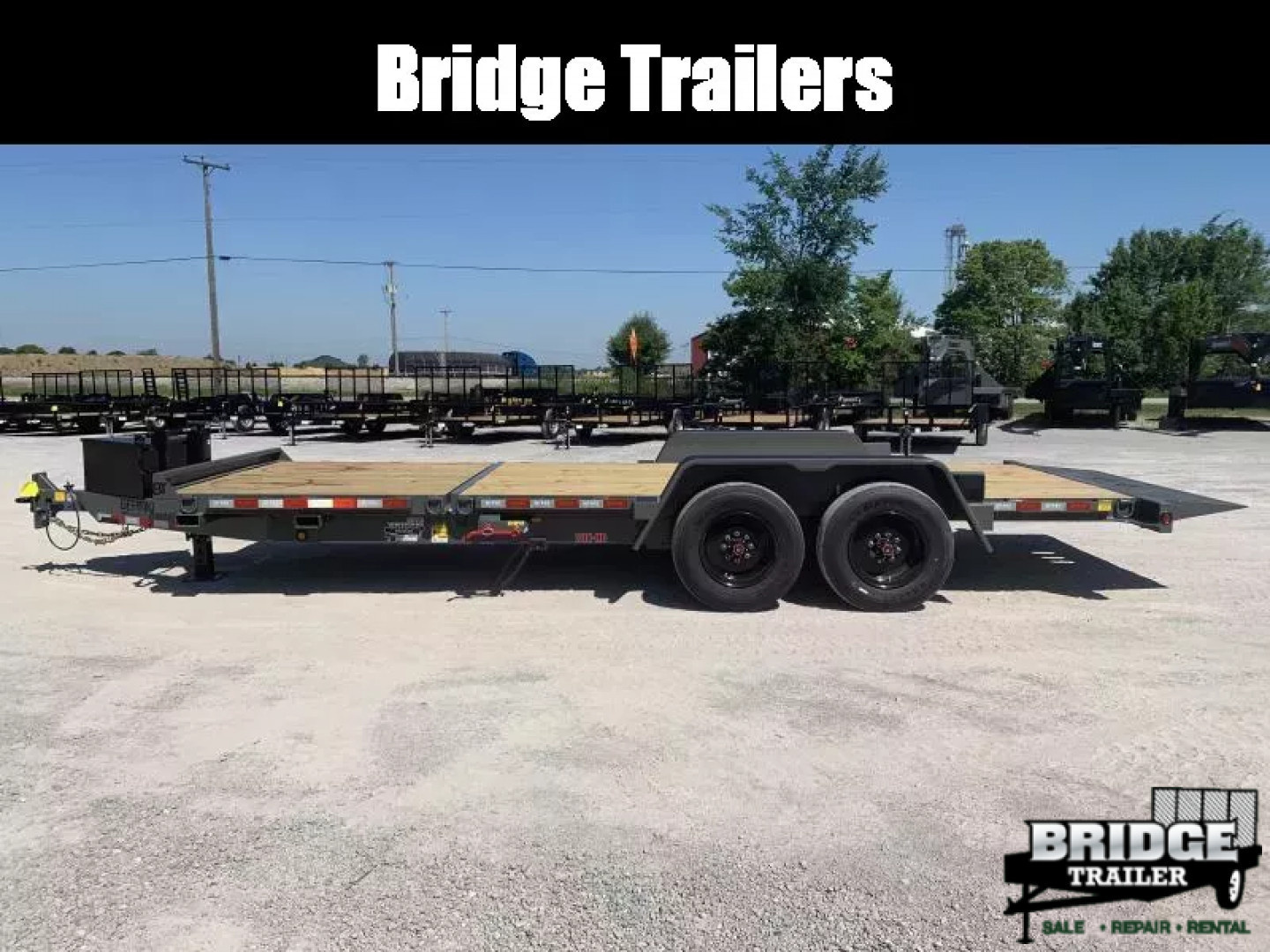 New 2026 Behnke TBCT2220ET (83" X 22') 20K Partial Tilt Equipment Trailer