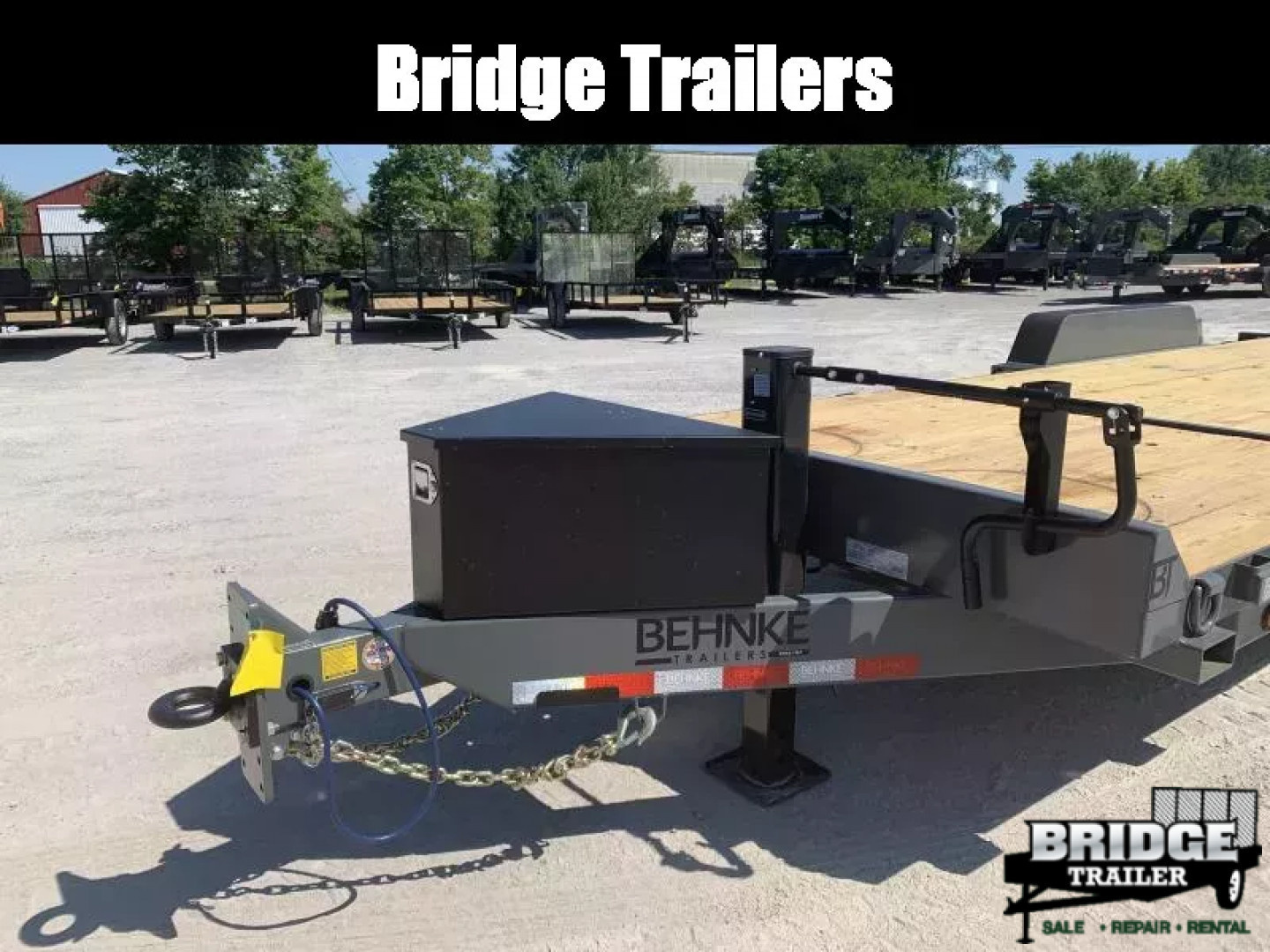 New 2026 Behnke TBCT2220ET (83" X 22') 20K Partial Tilt Equipment Trailer