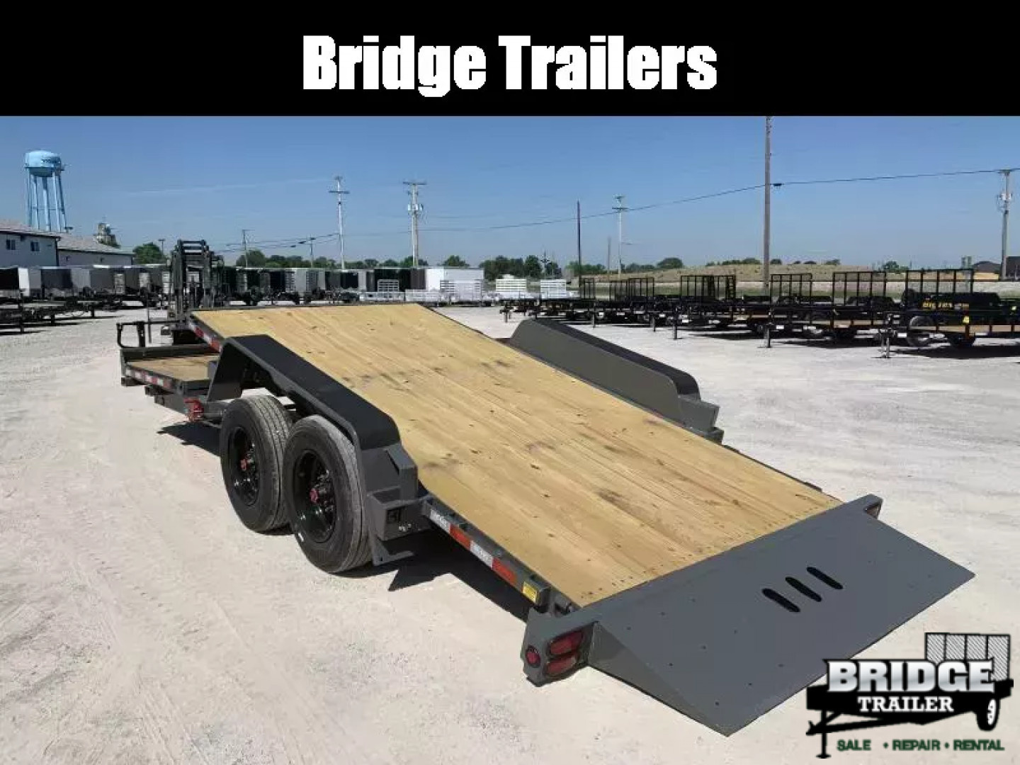 New 2026 Behnke TBCT2220ET (83" X 22') 20K Partial Tilt Equipment Trailer