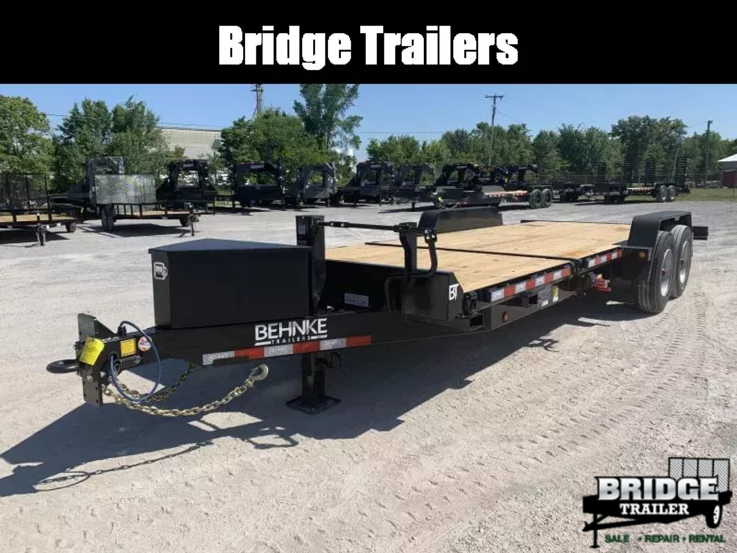 New 2026 Behnke TBCT2220ET (83" X 22') 20K Partial Tilt Equipment Trailer
