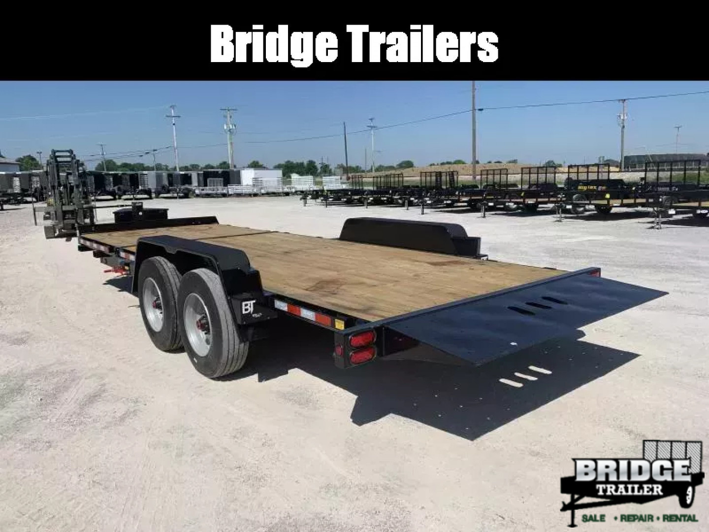 New 2026 Behnke TBCT2220ET (83" X 22') 20K Partial Tilt Equipment Trailer