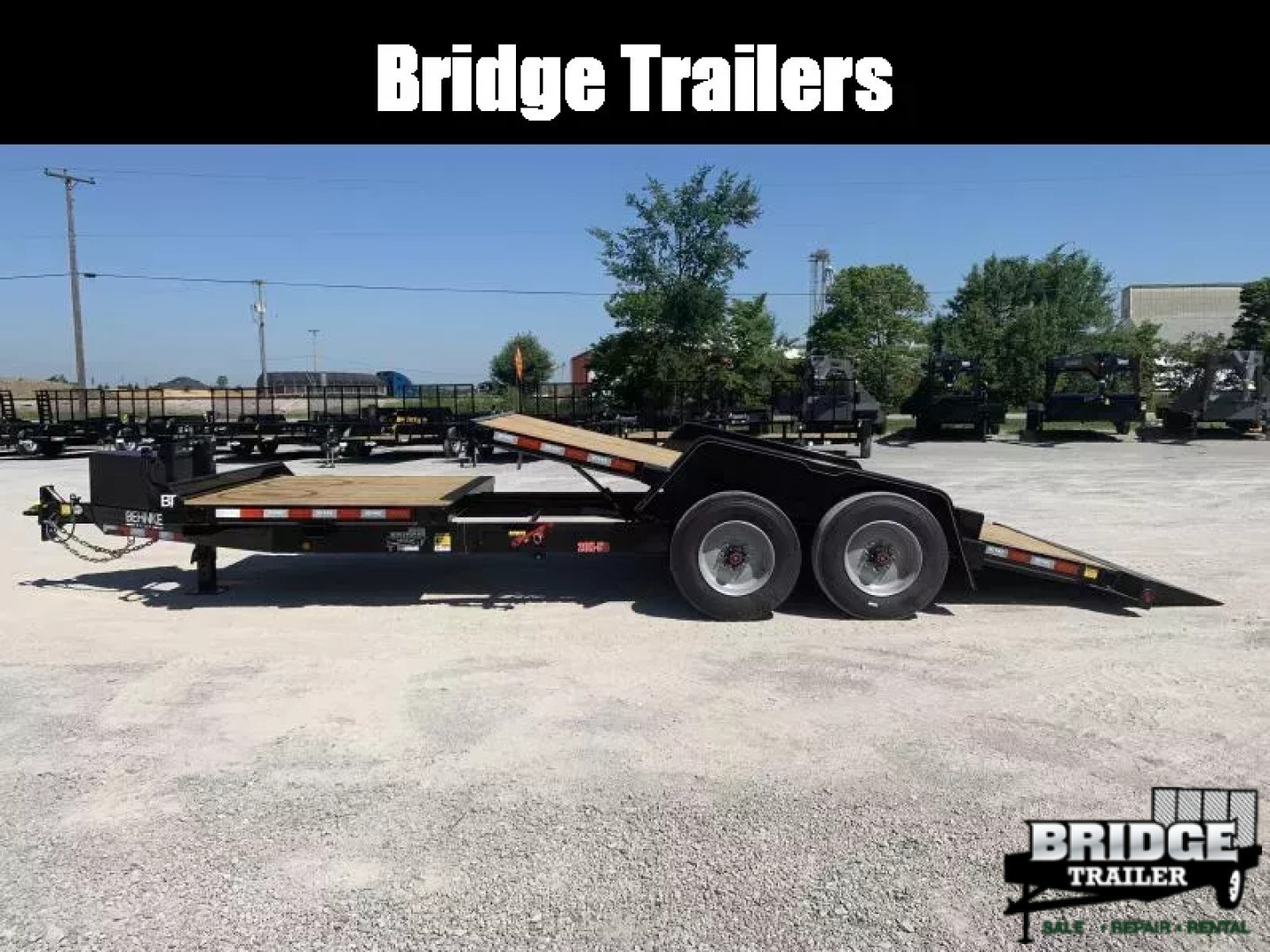 New 2026 Behnke TBCT2220ET (83" X 22') 20K Partial Tilt Equipment Trailer