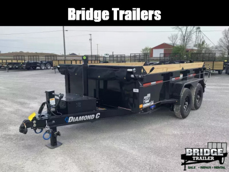 New 2025 Diamond C Trailers MDT206L12X77 (77  X 12')  9.9K Telescopic (Pacesetter Ed.) Dump Trailer