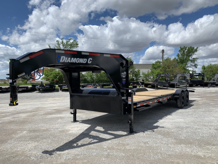 New 2025 Diamond C Trailers HDT210L26X82-GN (82  X 26') 20K (Pacesetter Ed.) Partial Tilt Trailer