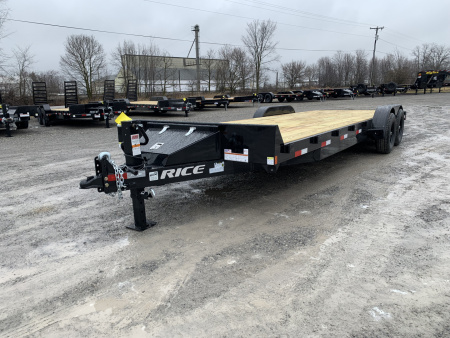 New 2026 Rice Trailers FMCM8224 (82  x 22' + 2') 9.9K Magnum Car Hauler Car / Racing Trailer