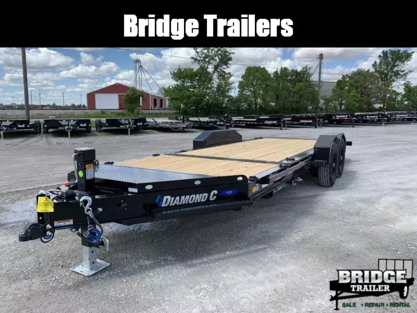 New 2026 Diamond C Trailers HDT207L20X82 (82" X 20') 14.9K (Pacesetter Ed.) Partial Tilt Tilt Trailer