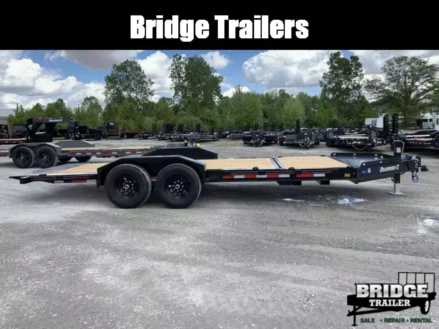New 2026 Diamond C Trailers HDT207L20X82 (82" X 20') 14.9K (Pacesetter Ed.) Partial Tilt Tilt Trailer