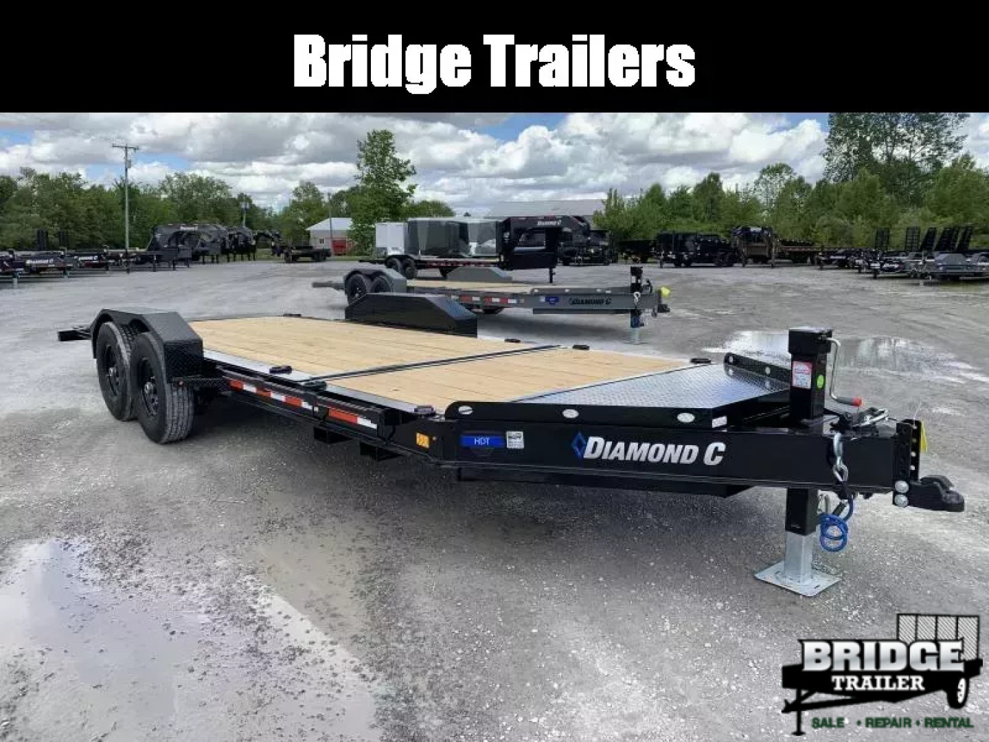 New 2026 Diamond C Trailers HDT207L20X82 (82" X 20') 14.9K (Pacesetter Ed.) Partial Tilt Tilt Trailer