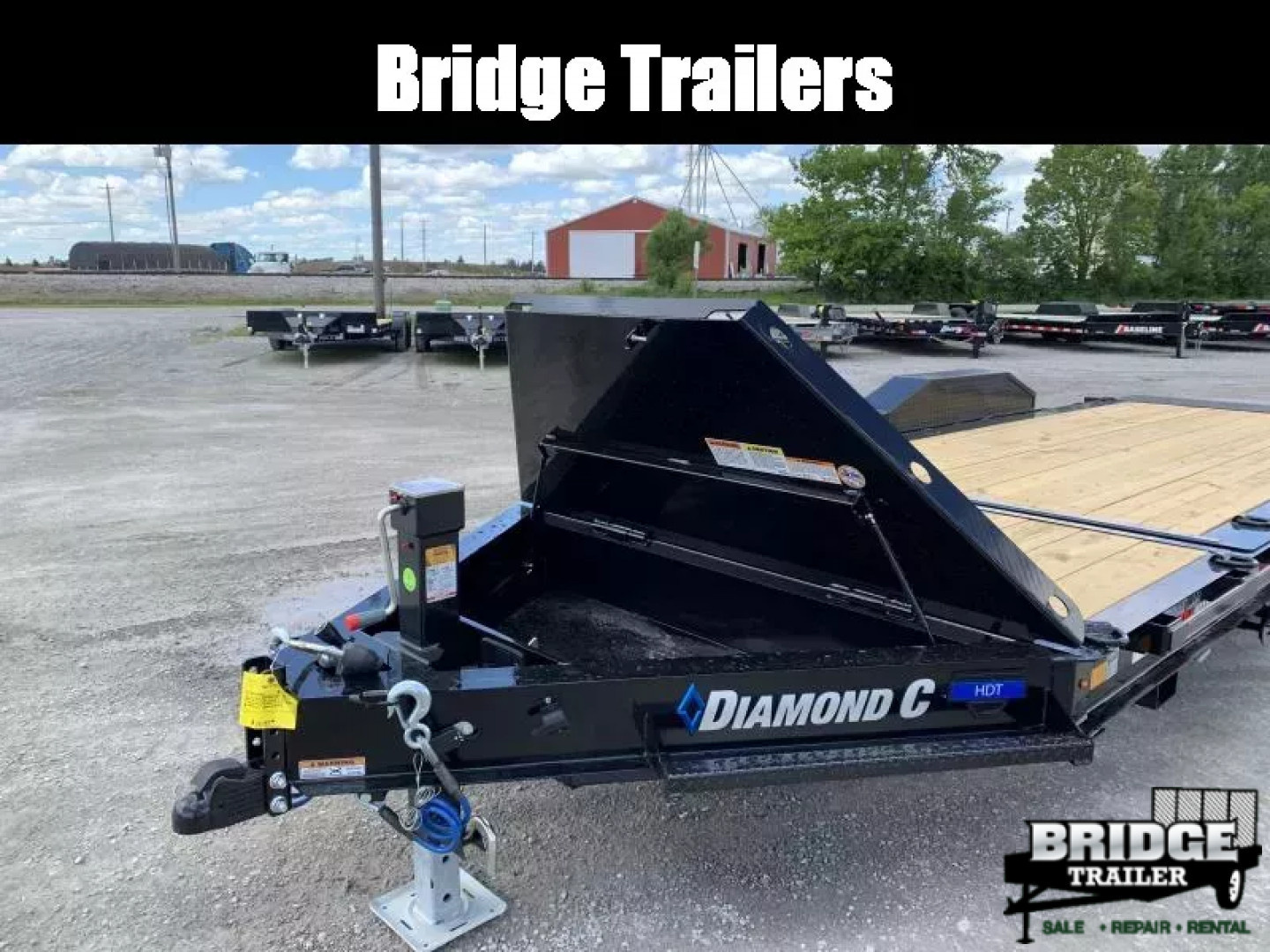 New 2026 Diamond C Trailers HDT207L20X82 (82" X 20') 14.9K (Pacesetter Ed.) Partial Tilt Tilt Trailer