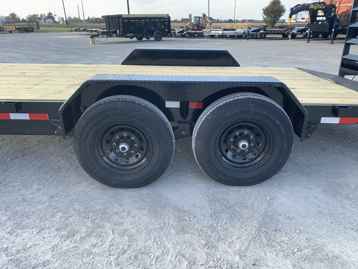 New 2026 Rice Trailers FMEHR8218 (82" X 18') 14K Magnum Equipment Trailer
