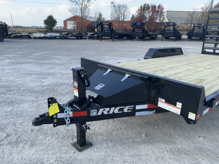 New 2026 Rice Trailers FMEHR8218 (82" X 18') 14K Magnum Equipment Trailer